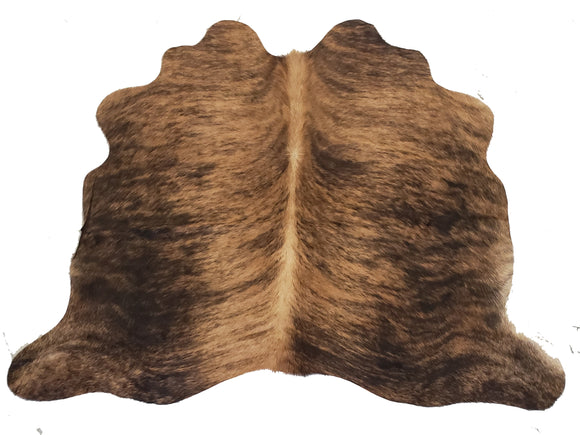 Medium Brindle Cowhide Rug